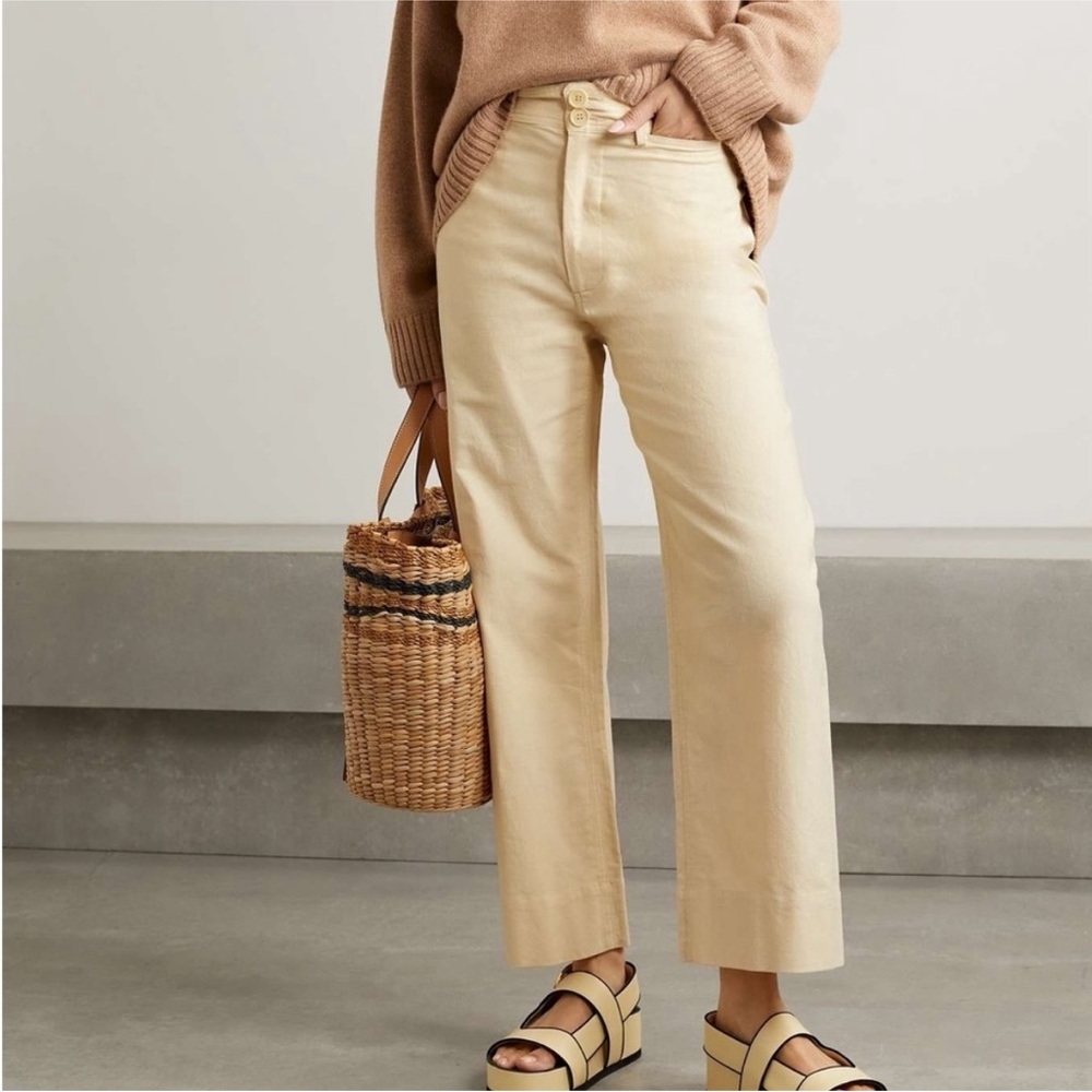 $295 Apiece apart Merida pant (sand) Small